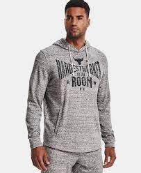 UA M ROCK HOOD 1370458 112 TERRY