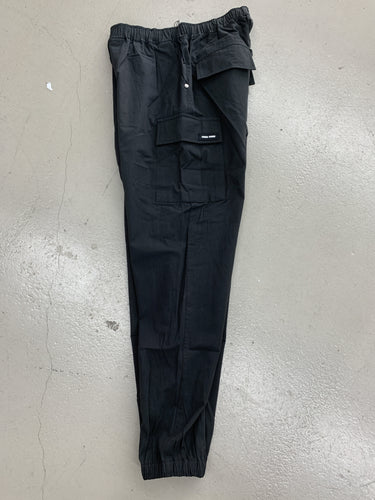 THING  GROUND CARGO PANTS BLK 322701