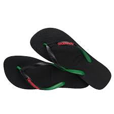 HAVAIANA FILETTE LOGO BLK/GRN