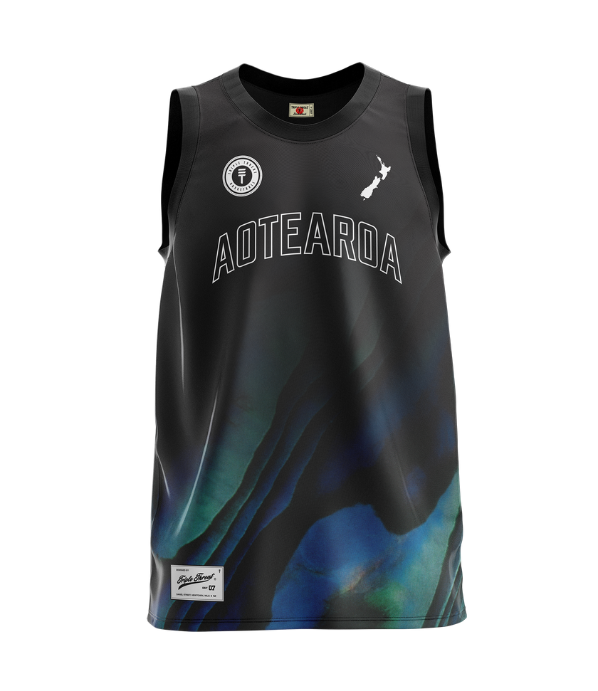 TT NZ PAUA SINGLET K