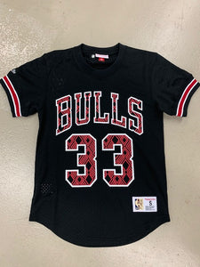 MNS CREW NAME AND NUMBER CHICAGO BULLS PIPPEN