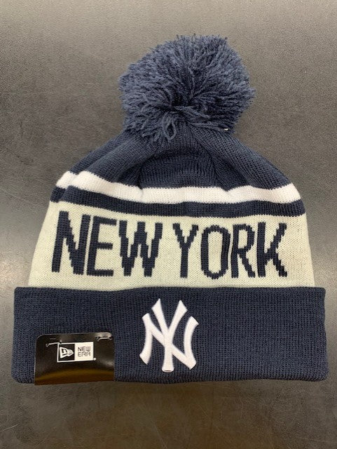 New york yankees beanie with pom hotsell